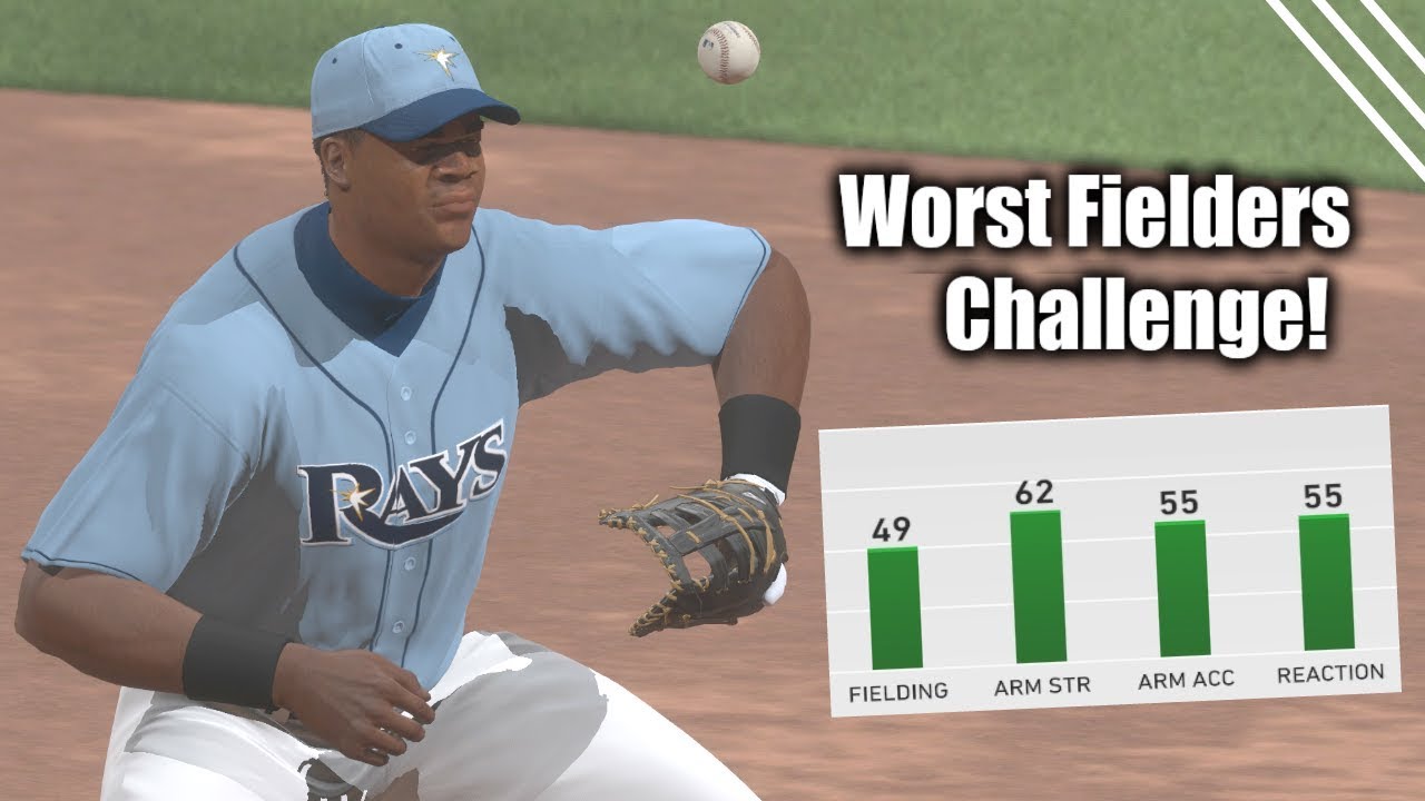 The Worst Fielders Challenge! Lowest Fielding Rating Every Position