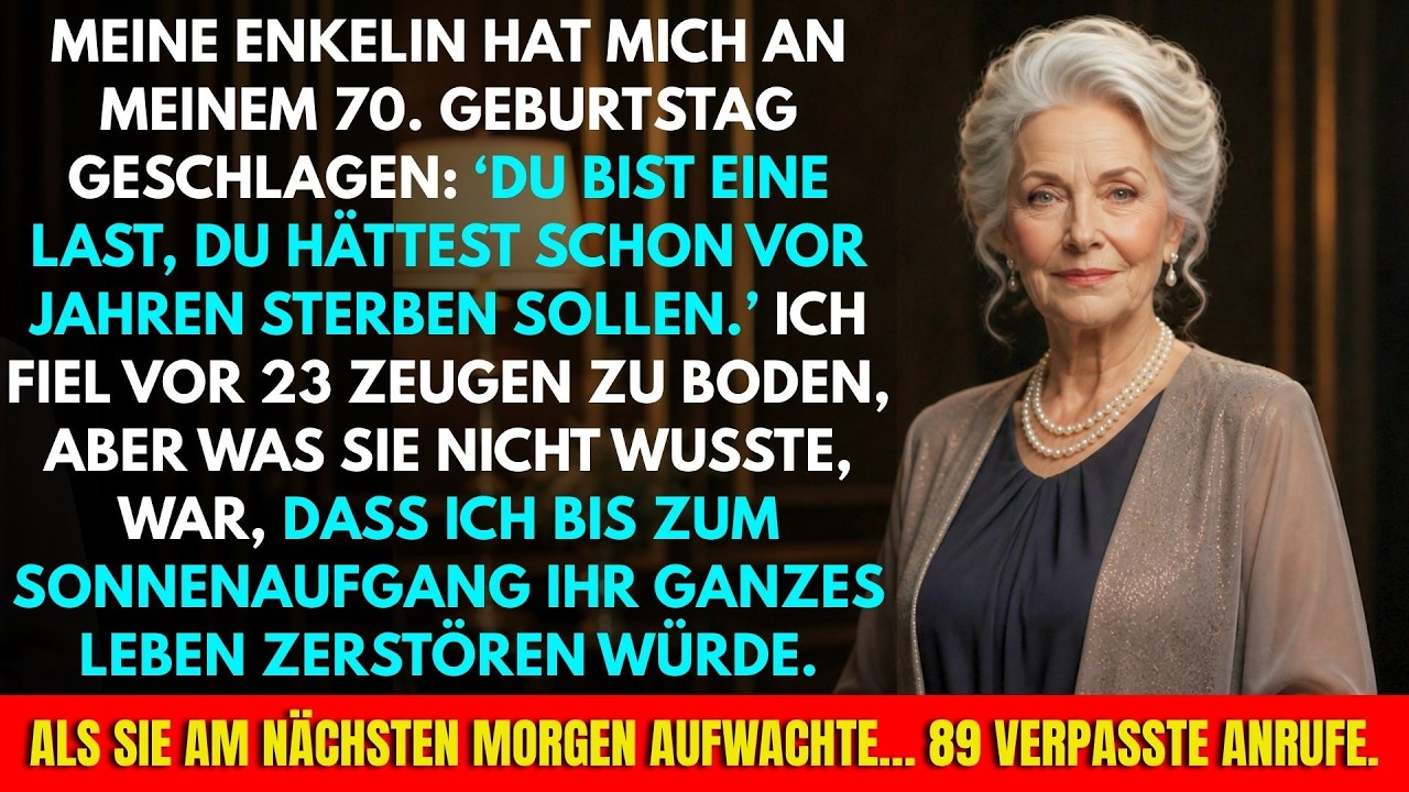 Meine Enkelin Ohrfeigte Mich An Meinem 70. Geburtstag: „Du Hättest Früher Sterben Sollen“