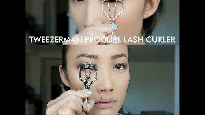 Tweezerman Rose Gold Classic Lash Curler - Review, Before & After - Spill  the Beauty