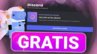 Rápido Discord Esta Regalando Nitro Con Esta Nueva Opción..
