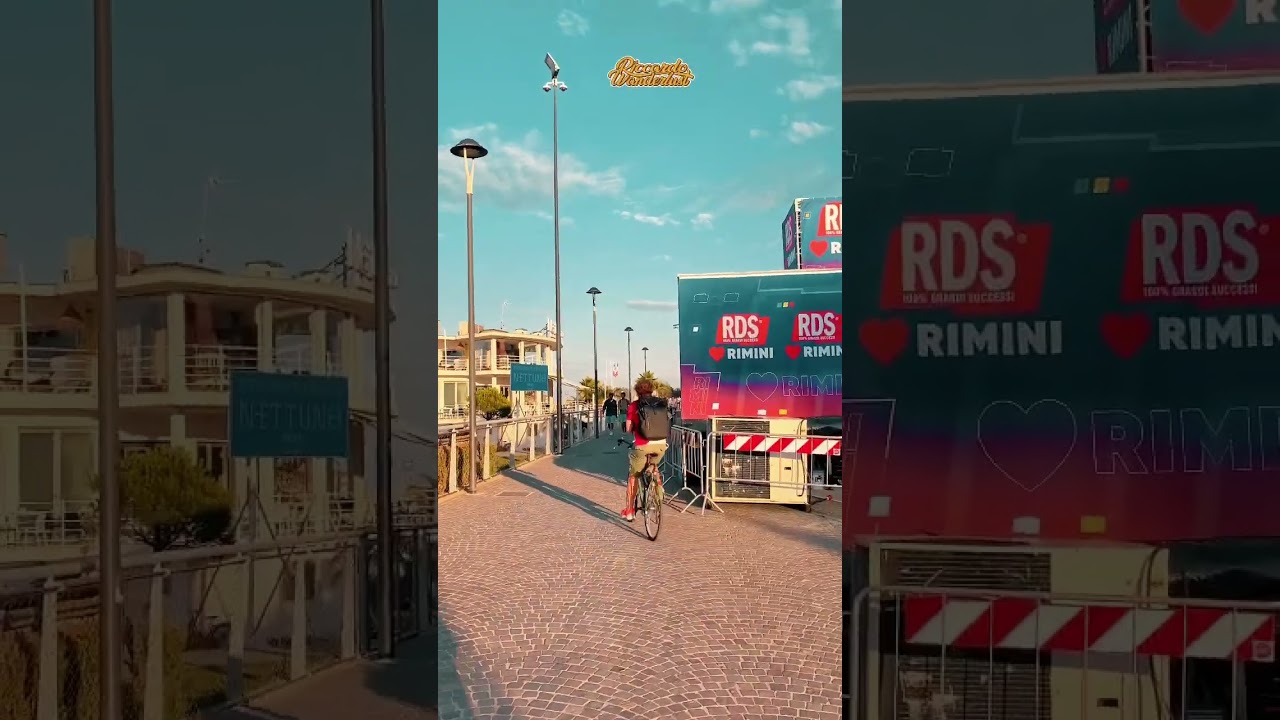 Beautiful Promenade in Rimini 