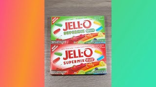 JELL-O Supermix Candy Review and Taste Test 2023