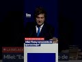 LA INFLACIÓN FUE DEL 3,4% | Milei: "Estoy convencido de que va a bajar"