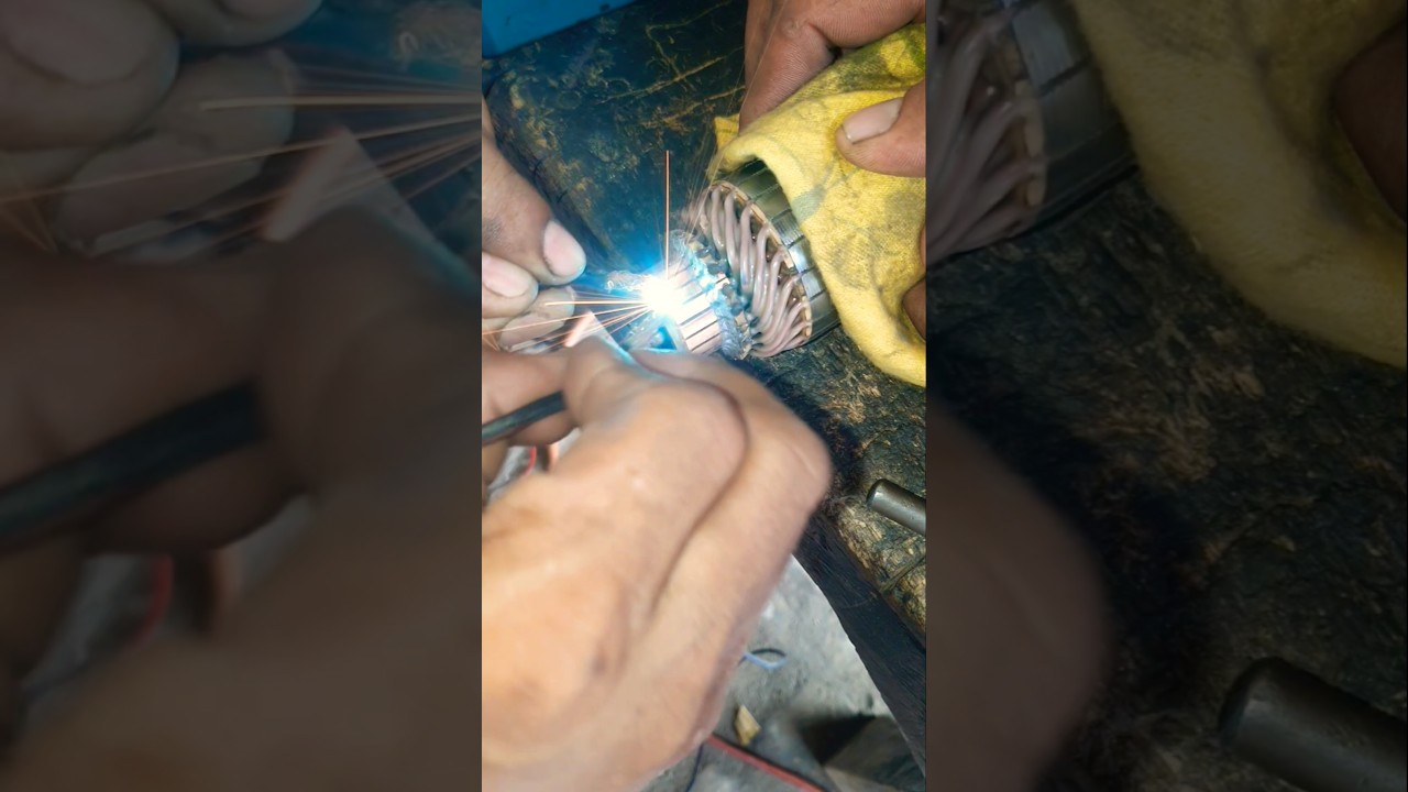 check car starter motor rotor? 