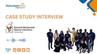 VolunteerHub is Equivalent to a Part-Time Employee for Ronald McDonald House Charities of Tampa Bay