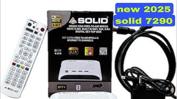 Solid 7290 new setup box MONTEZ card box bast box good looking new setup box this box bast for 2025