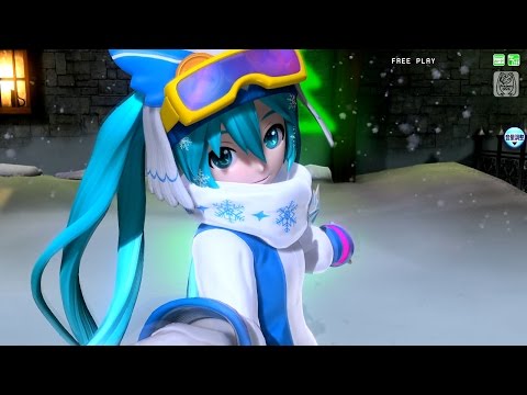 雪音様 PDA-FT PV】金の聖夜霜雪に朽ちて【雪ミク2016】(720p/60fps) - YouTube