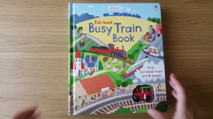 Usborne Pull-back - BUSY TRAIN BOOK