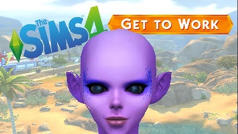 ALIEN SELFIE? | Sims 4 Get To Work (Part #1)