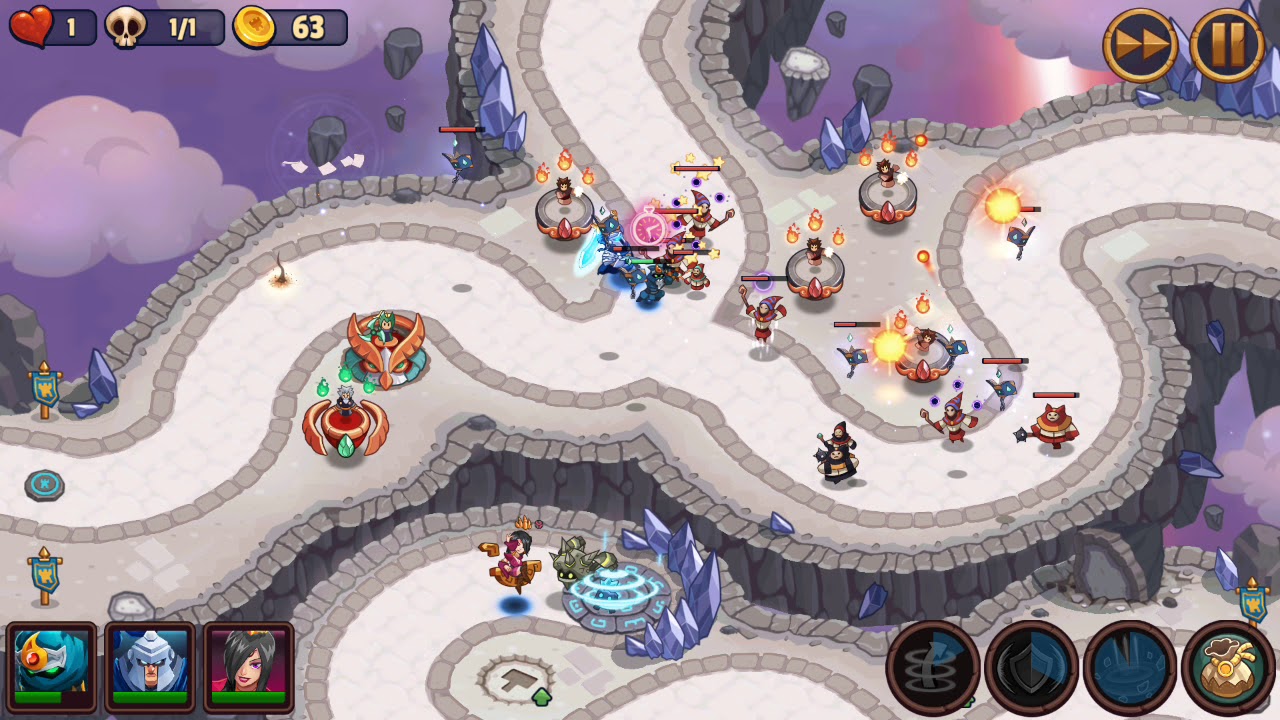 Realm Defense - World 4 Level 112-Inverted Island - Legendary