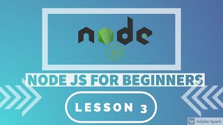 NodeJS tutorial for beginners. Lesson 3 Express JS