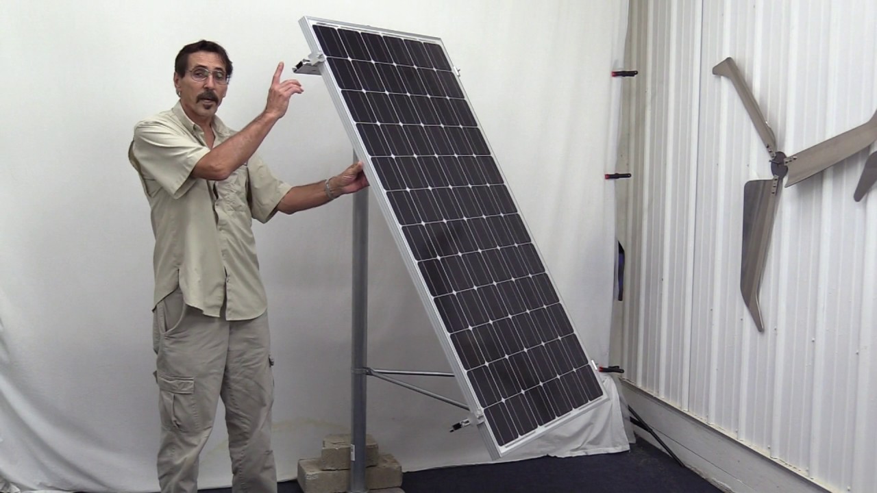 Larger Side of the Pole Solar Panel Mount | Missouri Wind and Solar