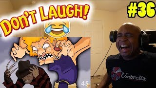 WHAT DID I JUST WATCH LMAO!! - TRY NOT TO LAUGH CHALLENGE # 36