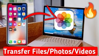 How to transfer file / photos from iPhone to Windows laptops / PC wirelessly & free | Tech Flare screenshot 5