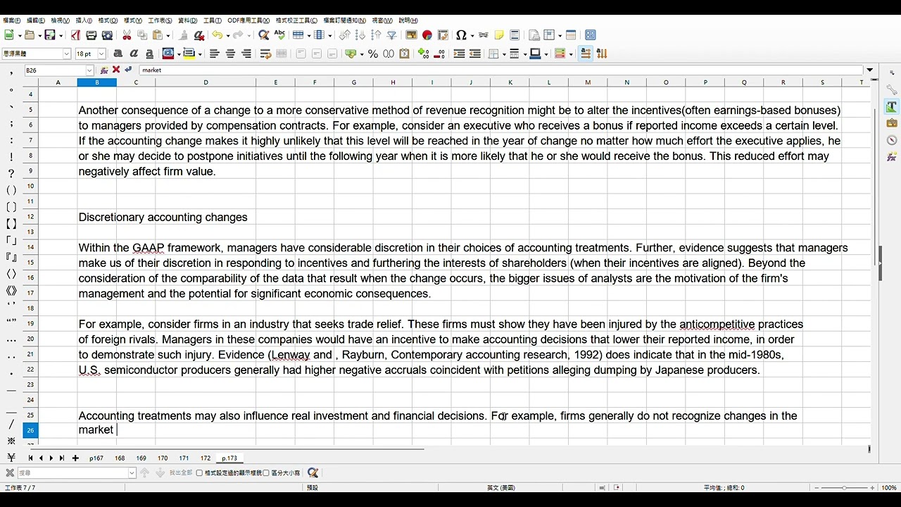 financial accounting p  167 -173 ods   MODA ODF Application Tools Calc 2025 12 05 17 43 59