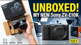 Sony ZV-E10 Unboxing &amp; Setup: Best Vlogging Camera in 2026? 📸