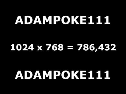 3kliksphilip - How is 1024 x 768 75 Hz???? - Uploaded on Feb 2, 2016
How is 1024 x 768 smaller than 1280 x 720? Time to investigate.

https://www.reddit.com/r/GlobalOffens...
