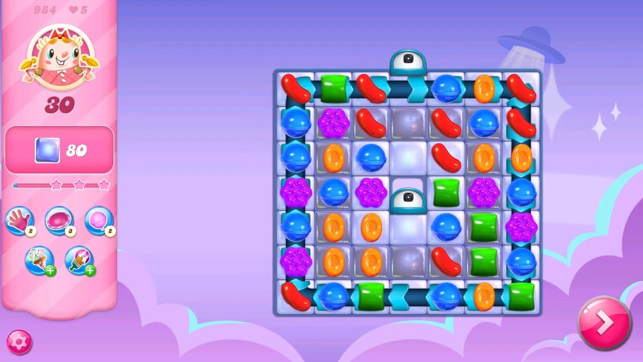 Candy Crush Saga LEVEL 984 NO BOOSTERS