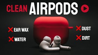 Sound To Clean AirPods ( EAR WAX & WATER )