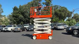 2018 Snorkel 24732E Scissor Lift