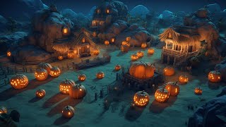 Dark Autumn Music - Tribal Pumpkin Village