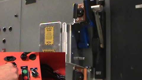 CBS ArcSafe® RSA-14: Remote Switching With A Siemens Series 81000 Medium Voltage Controller