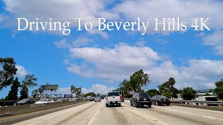 Cruising to Beverly Hills on the Iconic I-10 West Freeway in Los Angeles, California | Driving Tour
