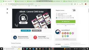 eBook - Laravel CMS Script free Nulled Download