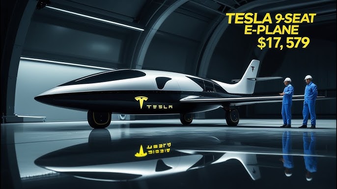 Elon Musk's $17,579 Tesla Electric Jet Revealed – SHOCKING First Flight! - YouTube