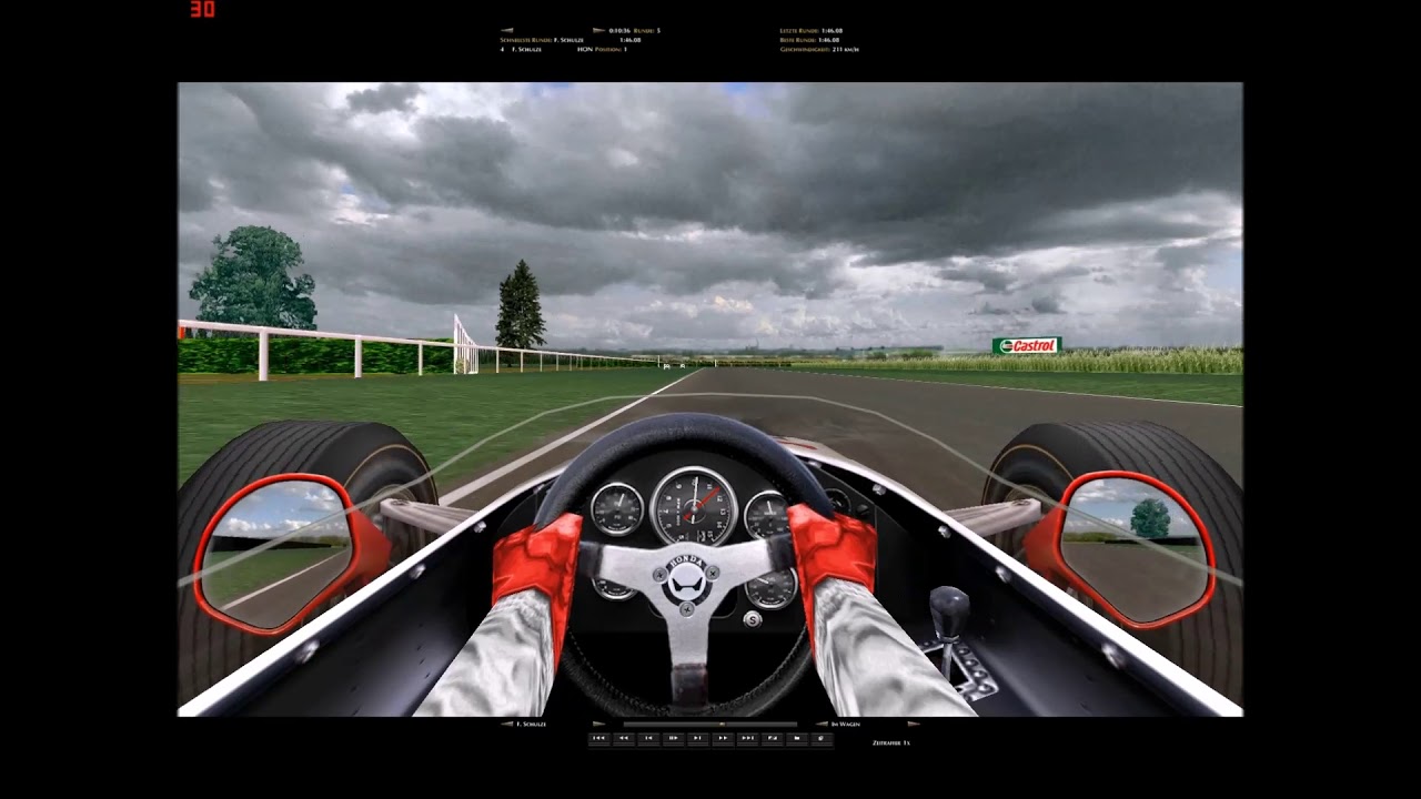 Grand Prix Legends (GPL) - Aintree 1955, England