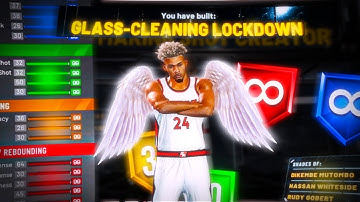 BEST GLASS CLEANER BUILD NBA 2K21! MOST OVERPOWERED CENTER BUILD! ATTRIBUTE UPGRADE NBA 2K20 DEMIGOD