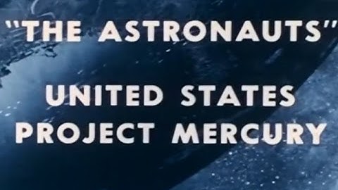 NASA   MISSIONS   PROJECT MERCURY   The Astronauts