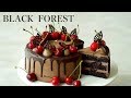체리를 졸여 만든 블랙포레스트,포레누아, 체리케이크 /Black Forest/Forêt Noire/Cherry cake/ブラックフォレストケーキ