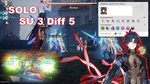 Solo Blade Simulated Universe 3 Difficult 5 | Honkai Star Rail