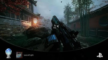 Bright Memory: Infinite PS5 platinum trophy