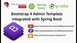Celebrity Bootstrap 4 Admin Template integrated with Spring Boot Net Worth