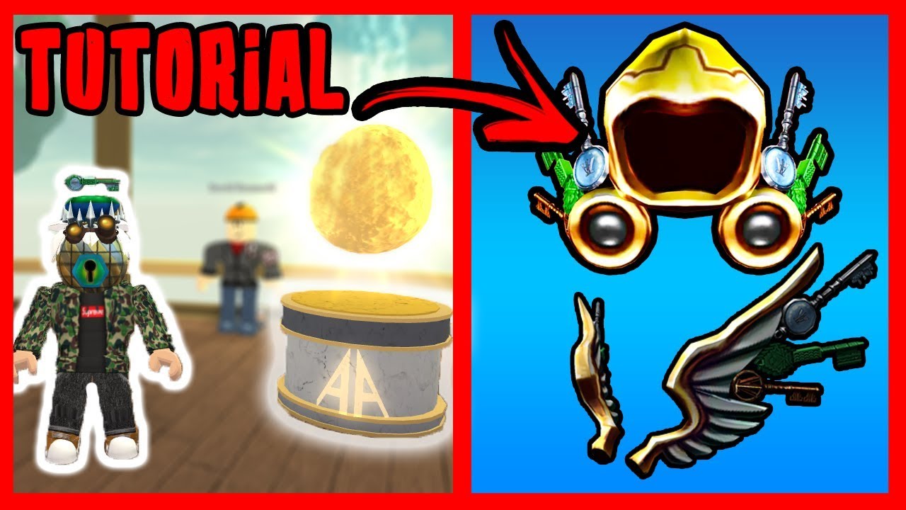 Conseguir El Golden Dominus O Las Golden Wings Roblox Tutorial Completo Facil - roblox wings code youtube