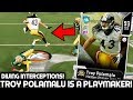 TROY POLAMALU IS A PLAYMAKER! INSANE KICK RETURN TOUCHDOWN!  Madden 20 Ultimate Team