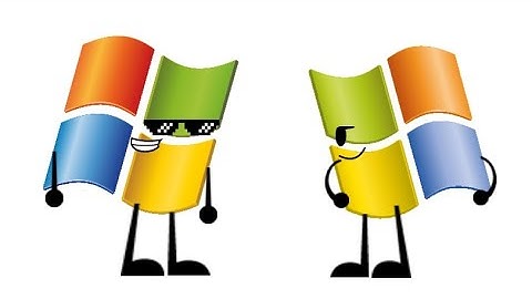 Windows XP  vs.  Windows Server 2003 Thumb war! [Windows BFDI]