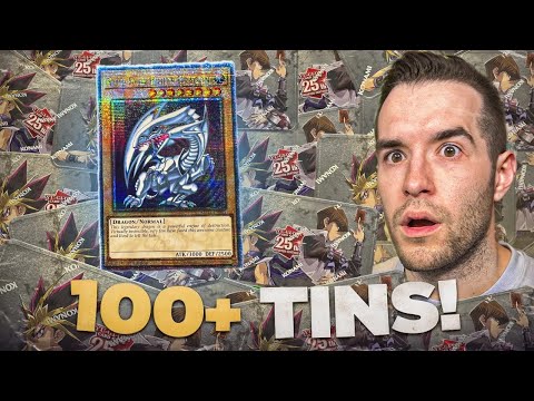 Opening 100+ NEW 2024 Mega Tins For BLUE-EYES WHITE DRAGON! - YouTube
