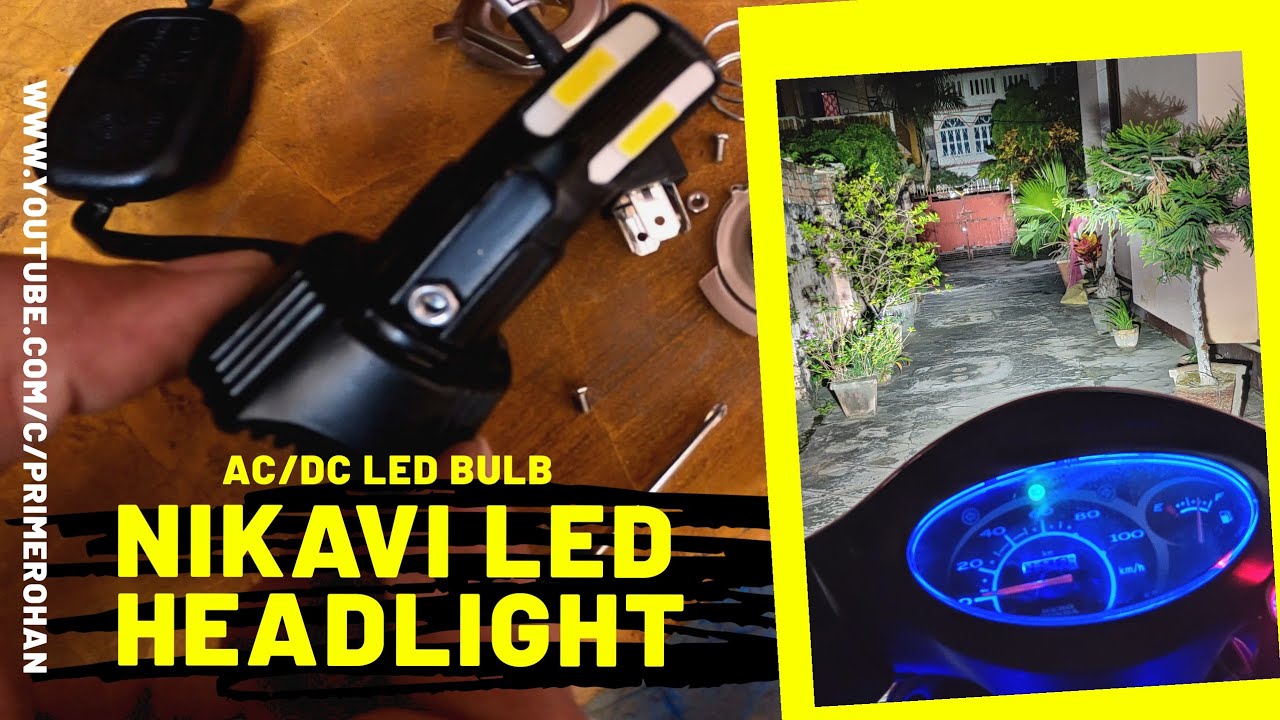 Cheap & best ac/dc |led headlight_ |hero-pleasure| - YouTube