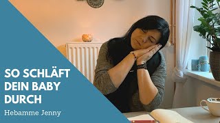 Wann schläft ein Baby nachts durch?
