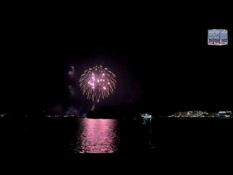 Live Video: Fireworks in Hamilton, Nov 8 2023