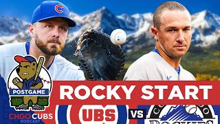 CUBS POSTGAME: Chicago Opens Series vs Rockies with 7th LOSS in Last 10 Games | CHGO Cubs screenshot 3