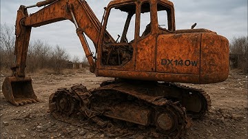Replacing Excavator Track Chain | Full Installation Process