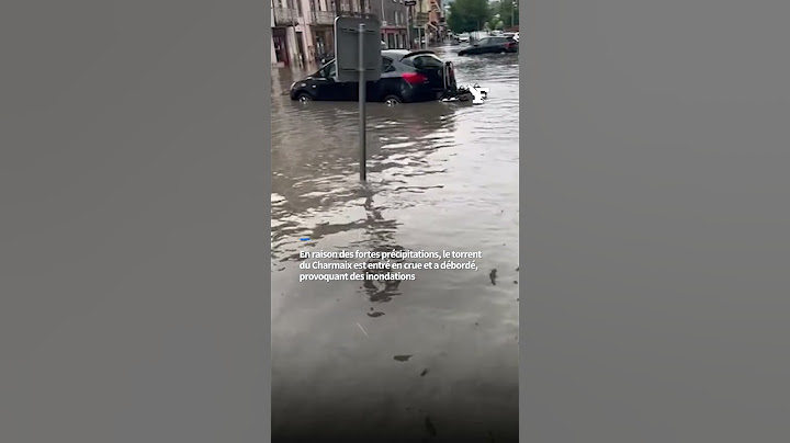 Les images impressionnantes du torrent de boue qui a traversé la Savoie après un violent orage.