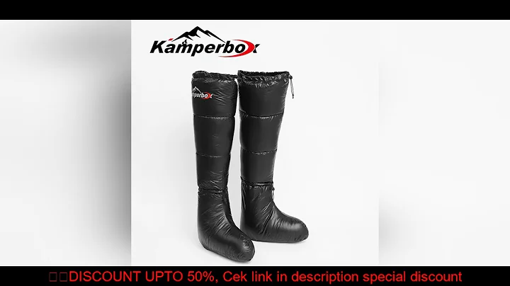 Camping Down Socks Down Booties Sleeping Bag Socks Down Boots Camping Sleeping Boots  Kamperbox Slee