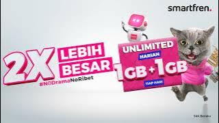 Download lagu Smartfren Unlimited Harian 2x Lebih Besar