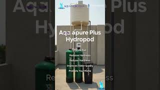 Purple Pod Water System | Hard Water Solution with Ion Exchange Technology #shorts