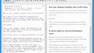 MarkdownPad quick demo Profile